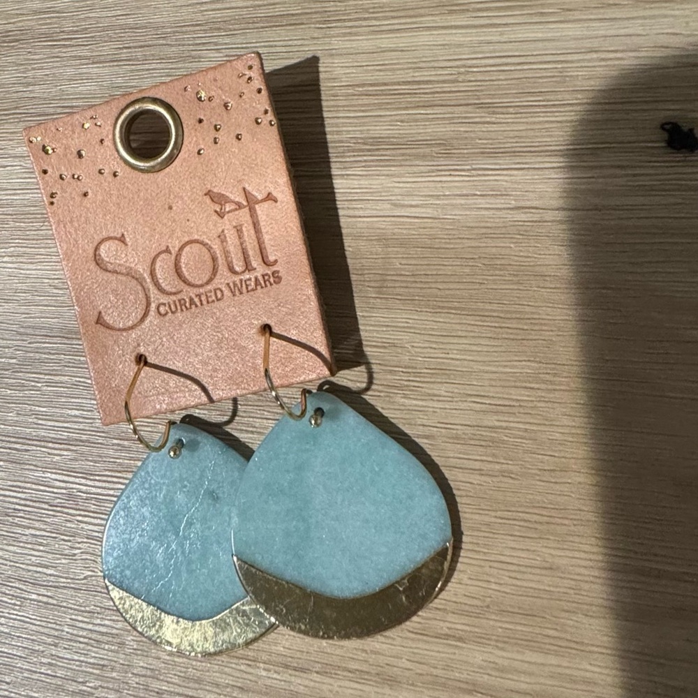 Scout Gold and Blue Earrings